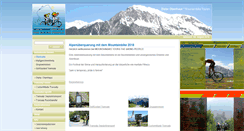 Desktop Screenshot of mountainbike-tours.eu